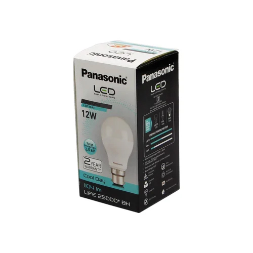 12 Watt LED Bulb - Ceramic, Round, Cool White, 6500 Kelvin, 240 Volt | Suitable for Electrical, Industrial, Commercial, and Residential Applications
