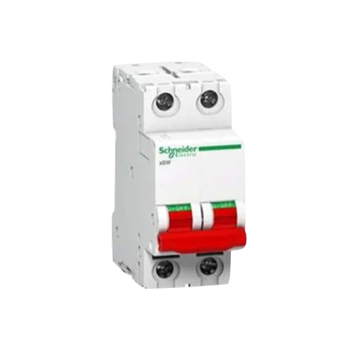 White Schneider Electric Mcb