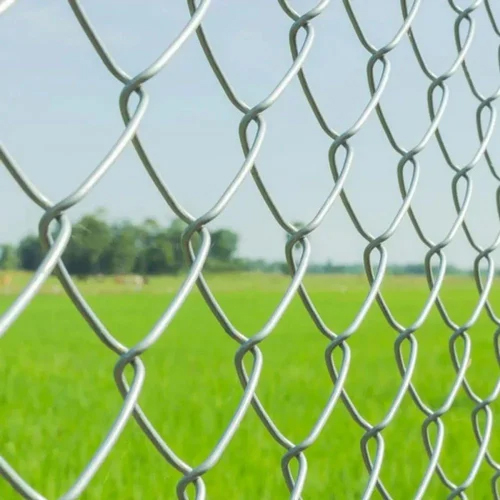 Galvanized Iron Chain Link Fencing Mesh