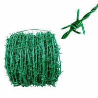 4.5 Mm Plastic Wire Mesh - Galvanized Iron, Green Color | Pvc Coated, Anti-bacterial, Uv And Heat Stabilizers, Mildew Inhibitors