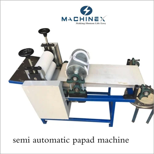 Semi Automatic Papad Machine