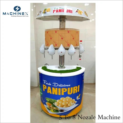 5 To 8 Pani Puri Water Serving Machine