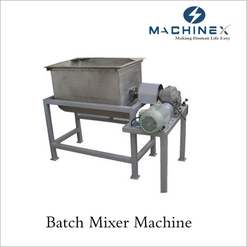 Batch Mixer Machine Capacity: 100- 150 Kg Kg/Hr