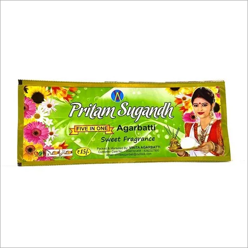 Agarbatti Pouch - Extra Soft Medical Grade PVC, Double String Style with Hypo-Allergenic Adhesive Flange for Flexible Hole Opening