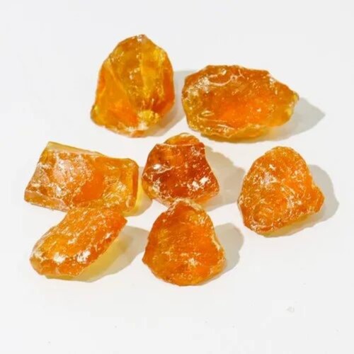 Yellow Amber Stone Rough Gemstone