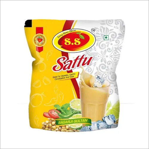 Plastic Sattu Stand Up Pouches