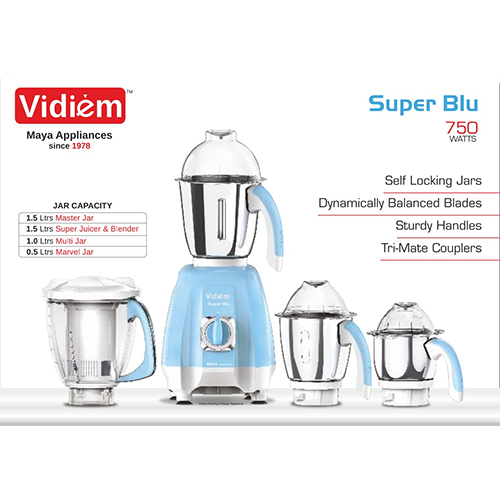 750 Watt Super Blu Mixer Grinder