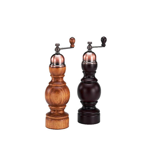 Holar Taiwan Made Antique Design Hand Crank Salt and Pepper Mill