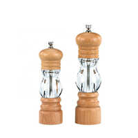 Holar Taiwan Made Premium Quality Manual Pepper Grinder with Visible Window