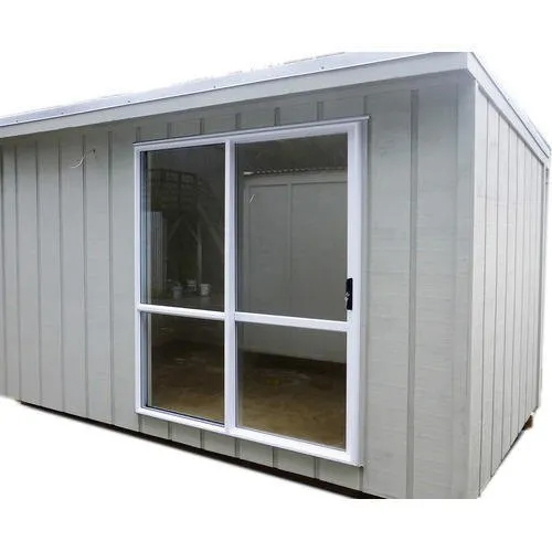 Site Office Portable Cabin - PVC, Grey | Office Use