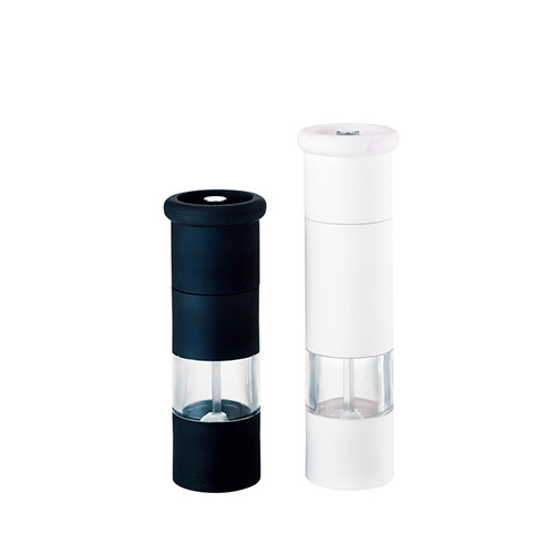 Holar Taiwan Made Black and White Salt and Pepper Grinder