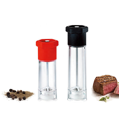 Holar Taiwan Made Black Red Design Salt Pepper Grinder