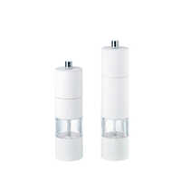 Holar Taiwan Made White Pepper Grinder with Visible Window