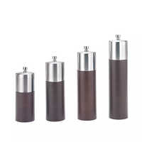Holar Taiwan Made Pepper Mill with Stainless steel and wood