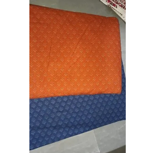 Plain Hand Wash Printed Cotton Fabric