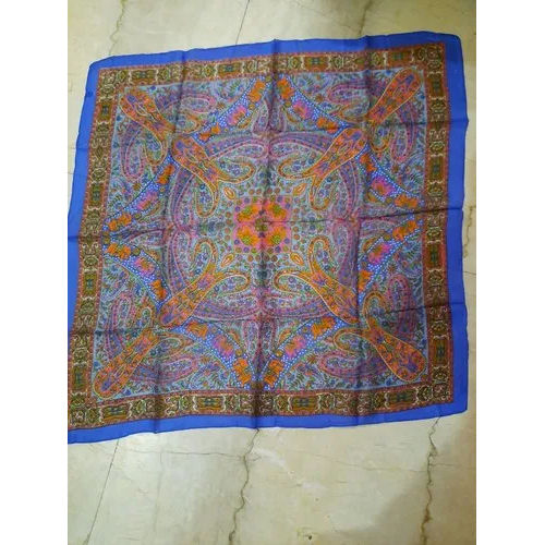 Buy Silk Square Scarf MC Monogram Print Online in India 