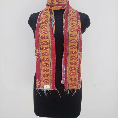 Printed Vintage Kantha Scarves