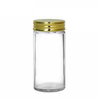 Holar 100ml Glass Seasoning Shaker Bottles for Herbs and Spices