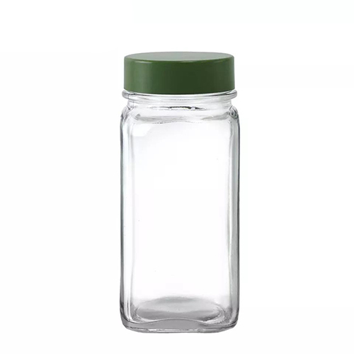 Holar Empty Glass Spice Jars with Shaker Lids for Pantry Organizer
