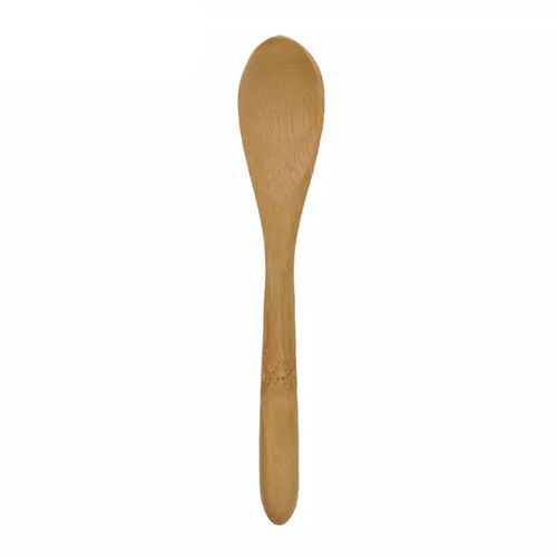 Brown Holar Taiwan Made Premium Eco Friendly Reusable Dessert Spice Children Bamboo Spoon