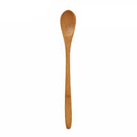 Holar Taiwan Made Premium Eco-Friendly Reusable Salad Coffee Bean Round Bamboo Spoon