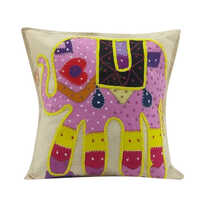 Applique Cushion Cover
