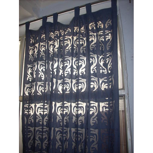 Cotton Cutwork Window Curtain