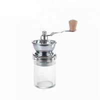 Holar Taiwan Made Conical Manual Coffee Grinder with Acrylic