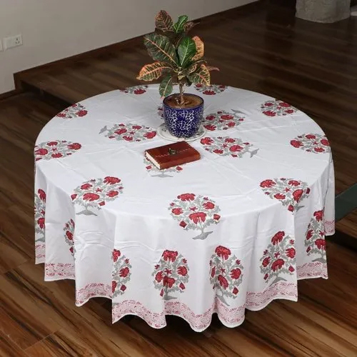 Handblock Printed Table Cover
