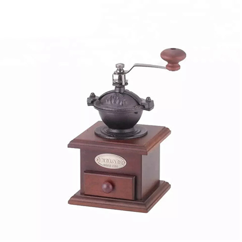 Holar Taiwan Made Hand crack Roller Coffee Grinder with Rubber Wood