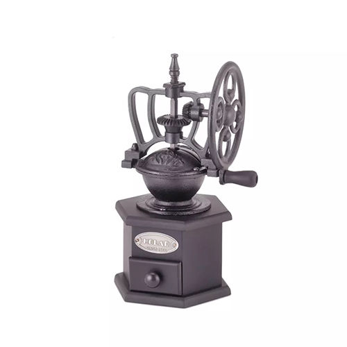 Dark Brown Holar Taiwan Made Hand-Crack Roller Coffeeroller Coffee Grinder With Rubber Wood  Grinder With Rubber Wood