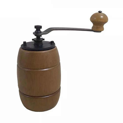 Holar Taiwan Made Conical Manual Coffee Grinder with Rubber Woods