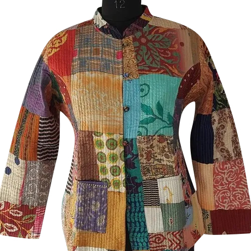 Cotten Patch Work Quilted Jackets