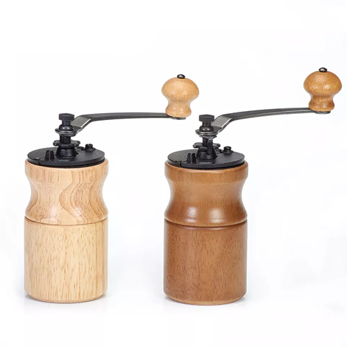 Holar Taiwan Made Adjustable Portable Wooden Manual Hand Coffee Grinder