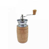 Holar Taiwan Made Barrel Style Coffee Mill Grinder with Hand Crank