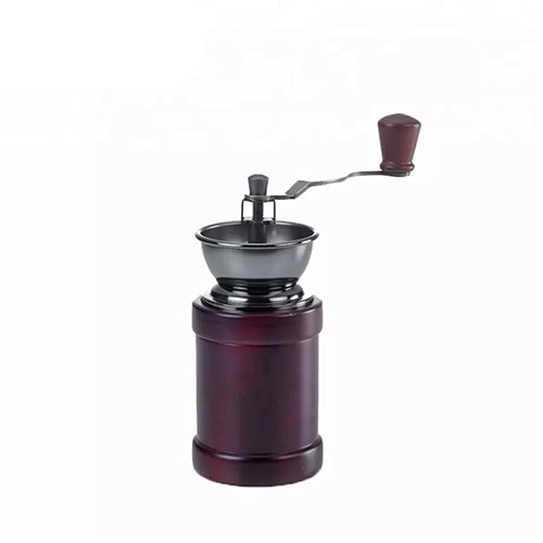 Holar Taiwan Made Conical Manual Coffee Grinder with Rubber Wood