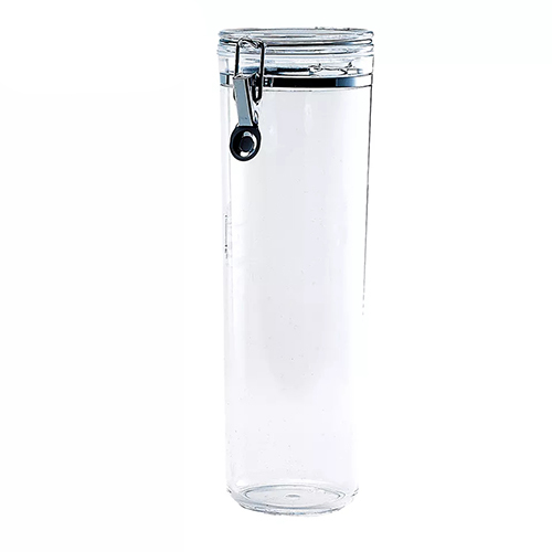 Holar Taiwan Made 1800ml Clear Food Acrylic Canister Set with Airtight Lid