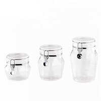 Holar Taiwan Made Diamond Shape Airtight Canister with Acrylic
