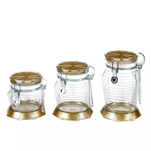 Transparent Holar Taiwan Made Plastic Jar Food Container For Candy Cookie Spice