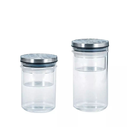 Holar Taiwan Made 2-Layer Food Plastic Container with Stainless Steel Lid