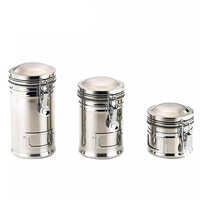 Holar Taiwan Made Airtight Stainless Steel Food Storage Container with Lid