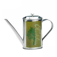 Holar Taiwan Made 17 oz 500 ml Oval Shaped Olive Oil Can with Stainless Steel