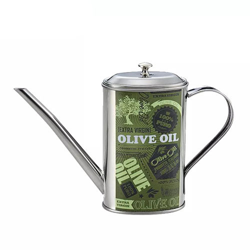 Silver Holar Taiwan Made Food-grade Stainless Steel Oil Can