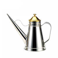 Holar Taiwan Made Round Shaped Stainless Steel Oil Can