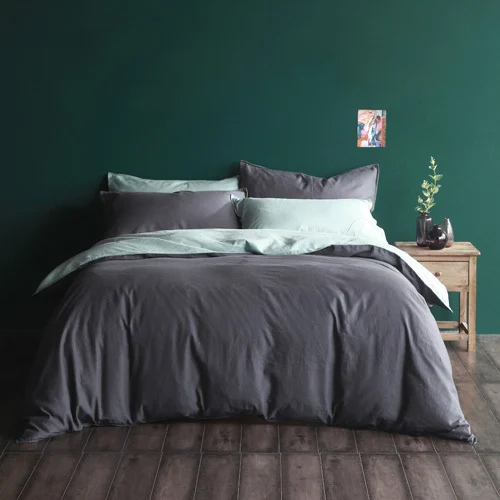 100% Cotton Plain Duvet Cover