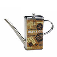 Holar Taiwan Made Rectangle Shaped Stainless Steel Oil Can