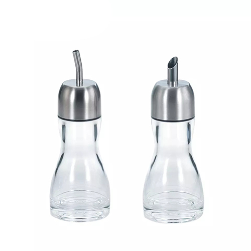 Holar Taiwan Made 5 Piece Oil and Vinegar Bottle Cruet Set
