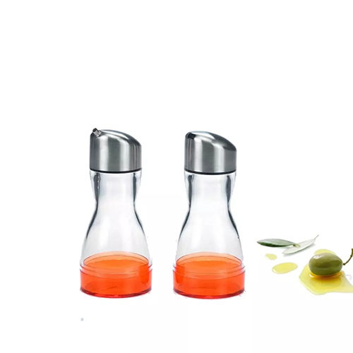 Transparent Holar Taiwan Made Olive Oil Vinegar Dispensers Bottle Set