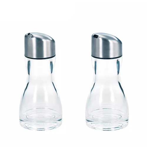 Transparent Holar Taiwan Made Stainless Steel Condiment And Spice Shaker