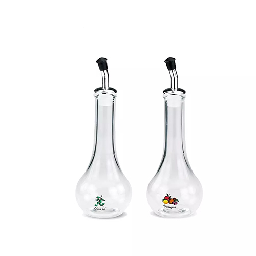 Holar Taiwan Made Elegant Vinegar and Olive Oil Bottles